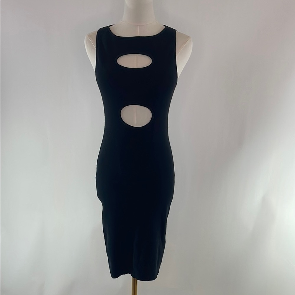 Victor Glemaud Knit Cutout Bodycon Dress, M - Picture 5 of 15